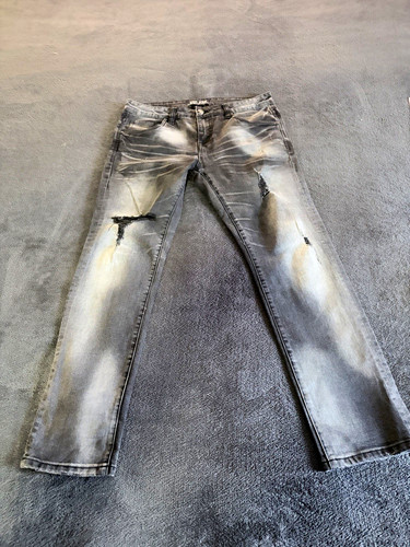 Savvy denim herren jeans grau - savvy,