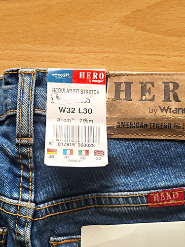 Hero wrangler herren jeans - hero,