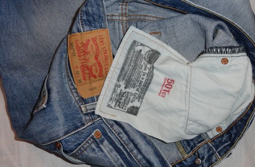 Levi 501 herren jeans hose - 501,