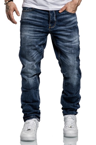 Herren jeans regular straight - jeans,