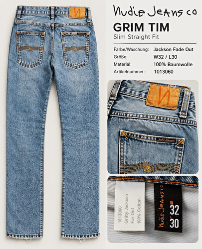 Nudie jeans grim - nudie, tim