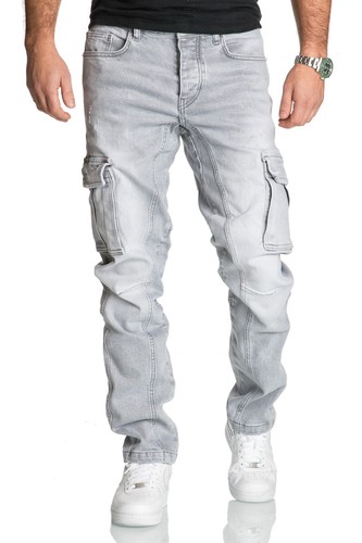Herren cargo jeans regular - jeans,