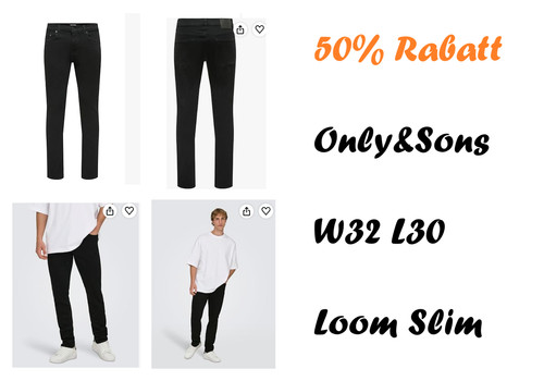 Rabatt only sons loom - rabatt,